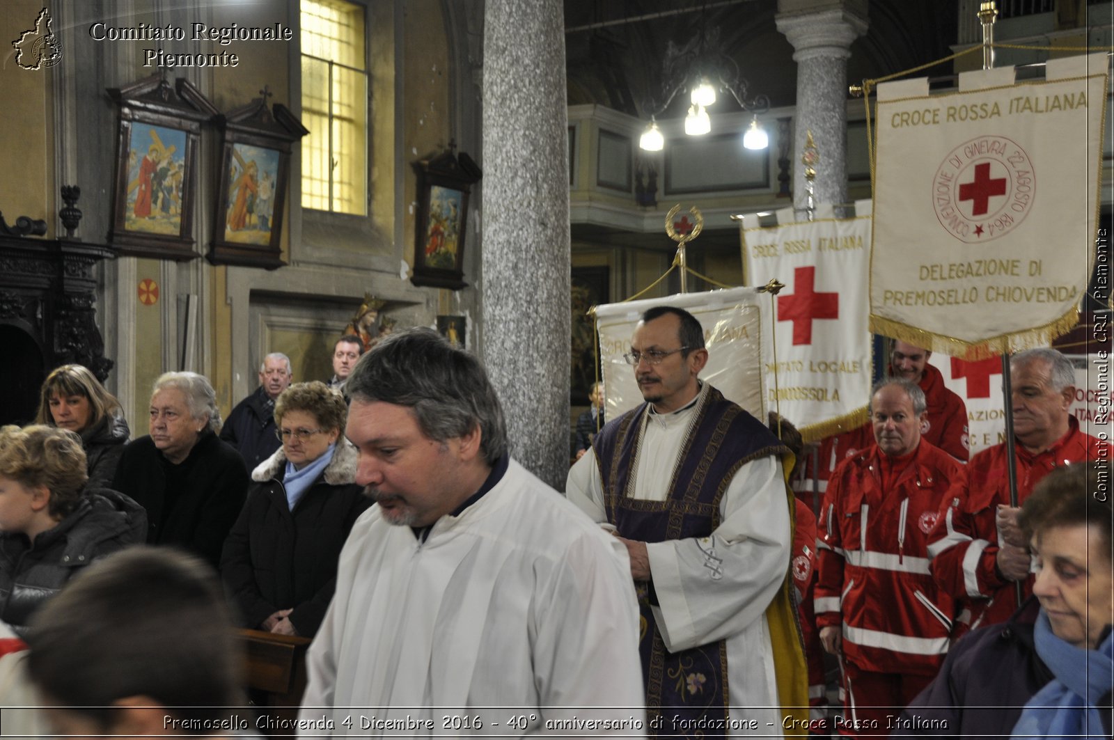 Premosello Chiovenda 4 Dicembre 2016 - 40 anniversario di fondazione - Croce Rossa Italiana- Comitato Regionale del Piemonte