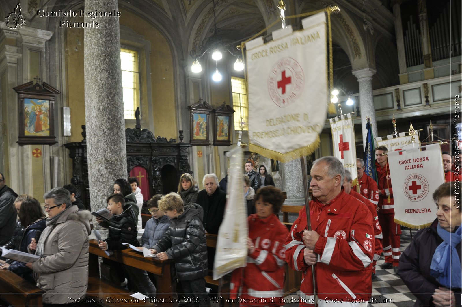 Premosello Chiovenda 4 Dicembre 2016 - 40 anniversario di fondazione - Croce Rossa Italiana- Comitato Regionale del Piemonte