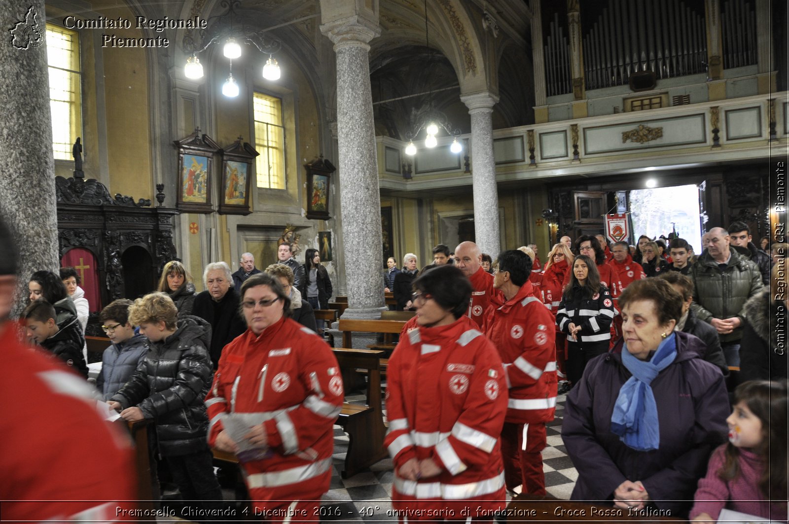 Premosello Chiovenda 4 Dicembre 2016 - 40 anniversario di fondazione - Croce Rossa Italiana- Comitato Regionale del Piemonte