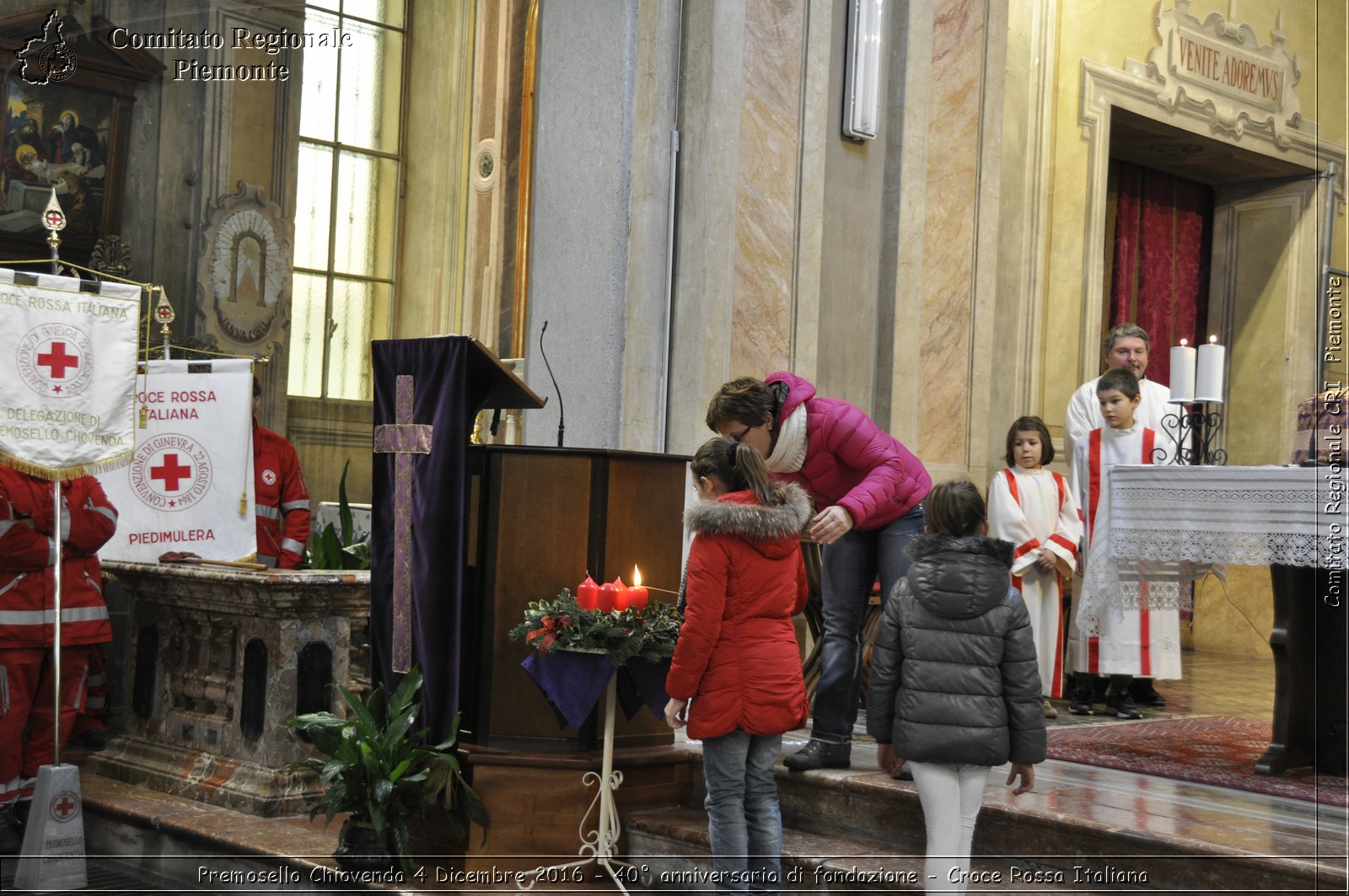 Premosello Chiovenda 4 Dicembre 2016 - 40 anniversario di fondazione - Croce Rossa Italiana- Comitato Regionale del Piemonte