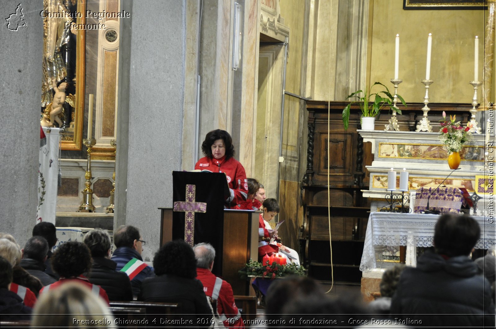 Premosello Chiovenda 4 Dicembre 2016 - 40 anniversario di fondazione - Croce Rossa Italiana- Comitato Regionale del Piemonte