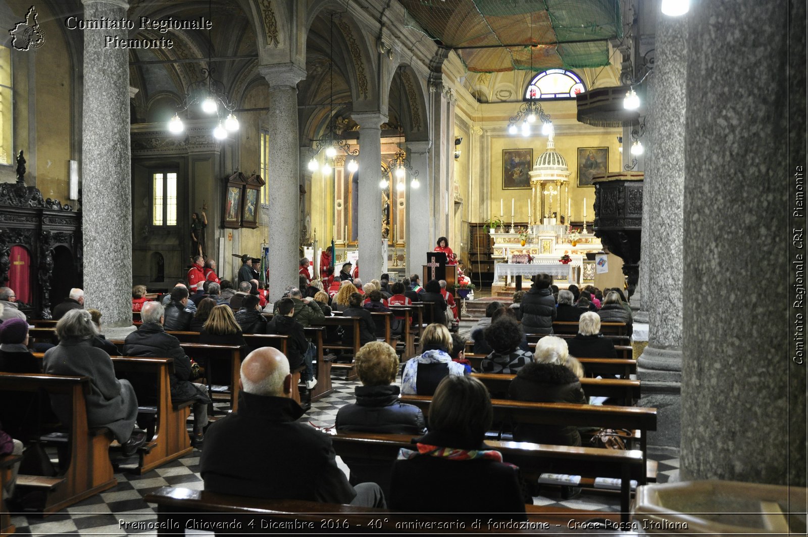 Premosello Chiovenda 4 Dicembre 2016 - 40 anniversario di fondazione - Croce Rossa Italiana- Comitato Regionale del Piemonte