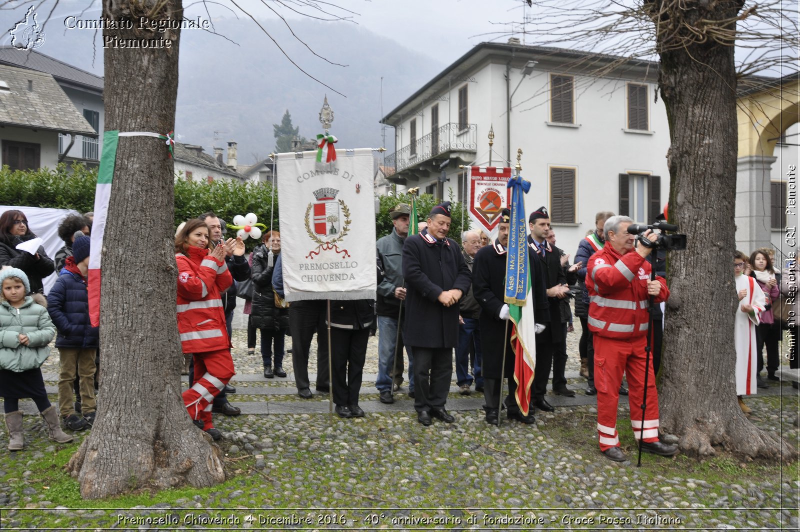 Premosello Chiovenda 4 Dicembre 2016 - 40 anniversario di fondazione - Croce Rossa Italiana- Comitato Regionale del Piemonte