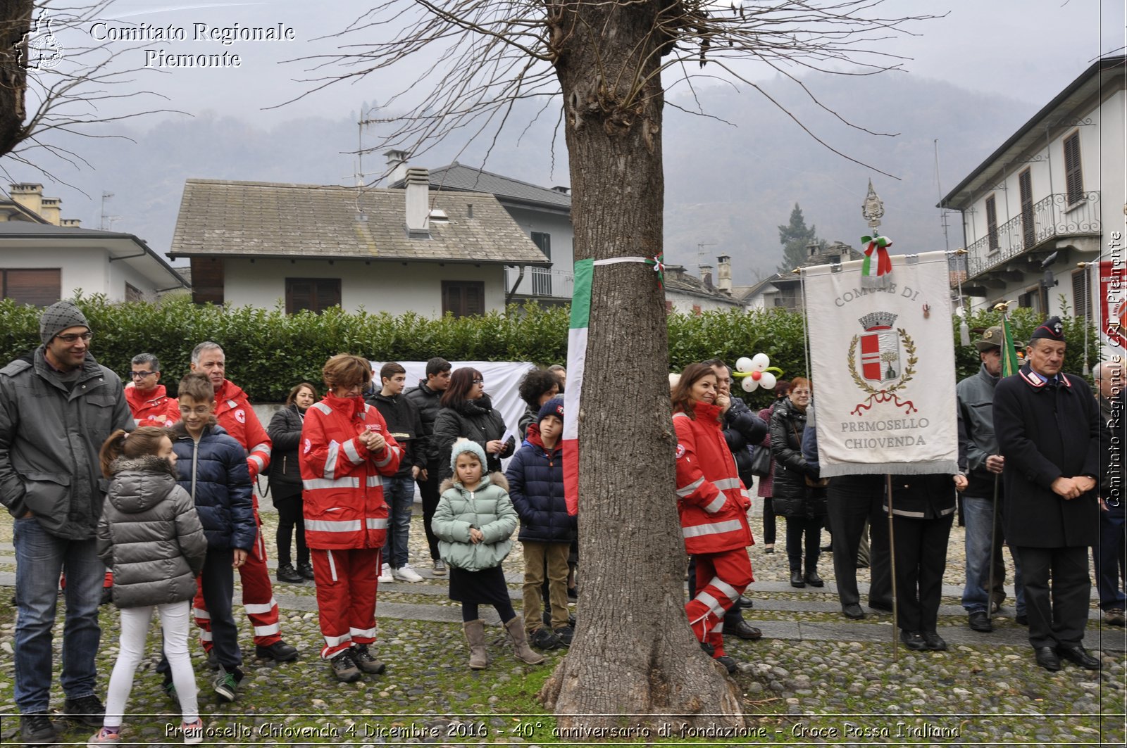 Premosello Chiovenda 4 Dicembre 2016 - 40 anniversario di fondazione - Croce Rossa Italiana- Comitato Regionale del Piemonte