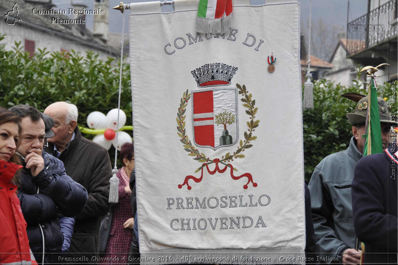 Premosello Chiovenda 4 Dicembre 2016 - 40 anniversario di fondazione - Croce Rossa Italiana- Comitato Regionale del Piemonte