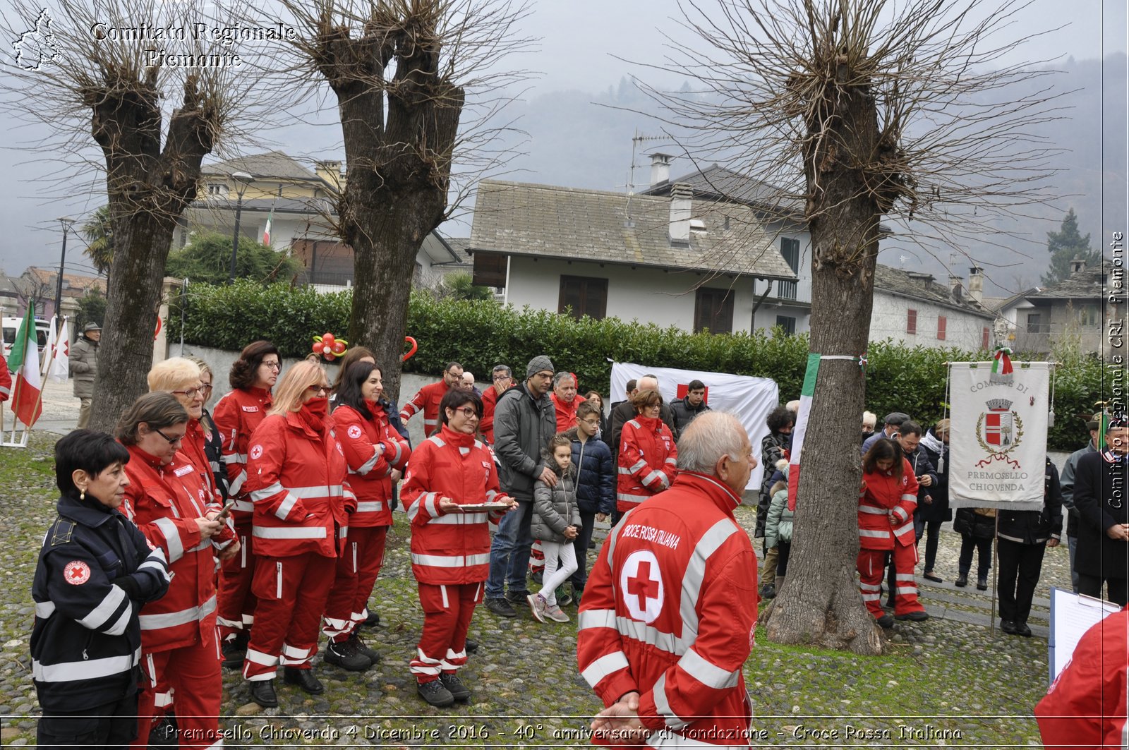 Premosello Chiovenda 4 Dicembre 2016 - 40 anniversario di fondazione - Croce Rossa Italiana- Comitato Regionale del Piemonte