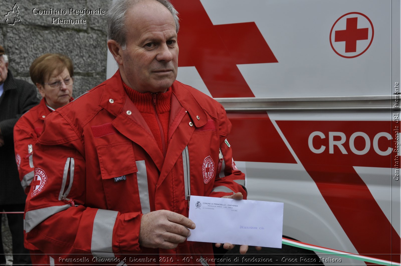 Premosello Chiovenda 4 Dicembre 2016 - 40 anniversario di fondazione - Croce Rossa Italiana- Comitato Regionale del Piemonte