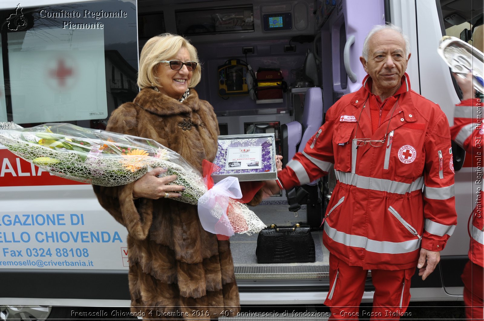 Premosello Chiovenda 4 Dicembre 2016 - 40 anniversario di fondazione - Croce Rossa Italiana- Comitato Regionale del Piemonte