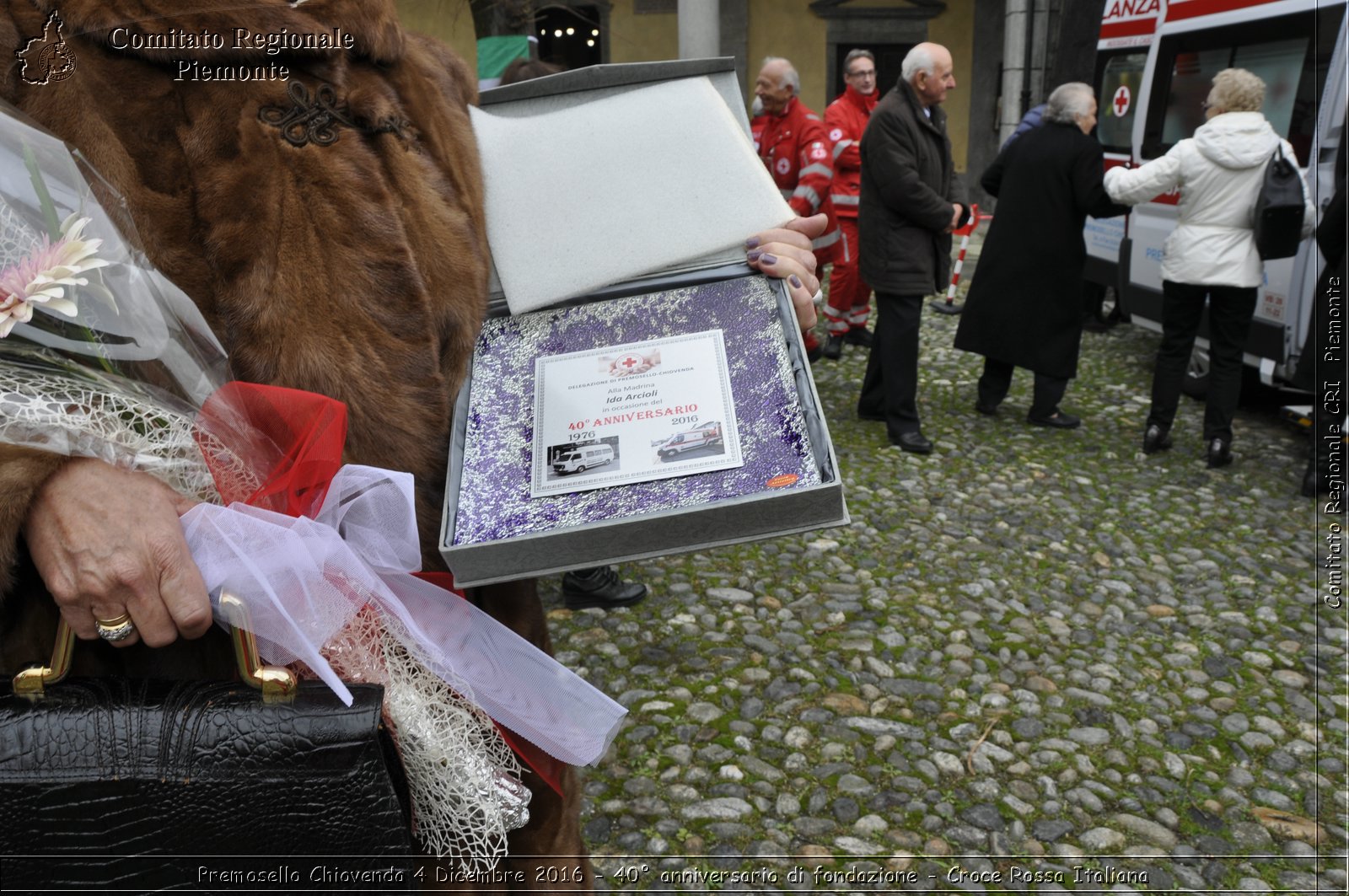 Premosello Chiovenda 4 Dicembre 2016 - 40 anniversario di fondazione - Croce Rossa Italiana- Comitato Regionale del Piemonte