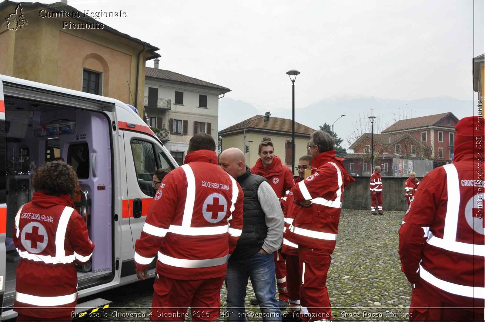 Premosello Chiovenda 4 Dicembre 2016 - 40 anniversario di fondazione - Croce Rossa Italiana- Comitato Regionale del Piemonte