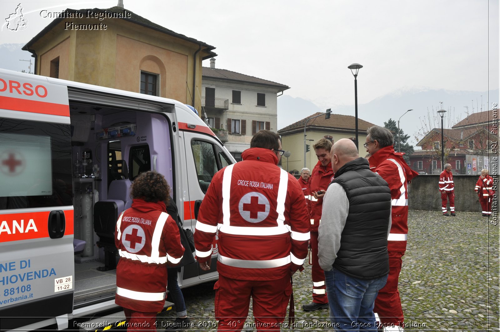 Premosello Chiovenda 4 Dicembre 2016 - 40 anniversario di fondazione - Croce Rossa Italiana- Comitato Regionale del Piemonte