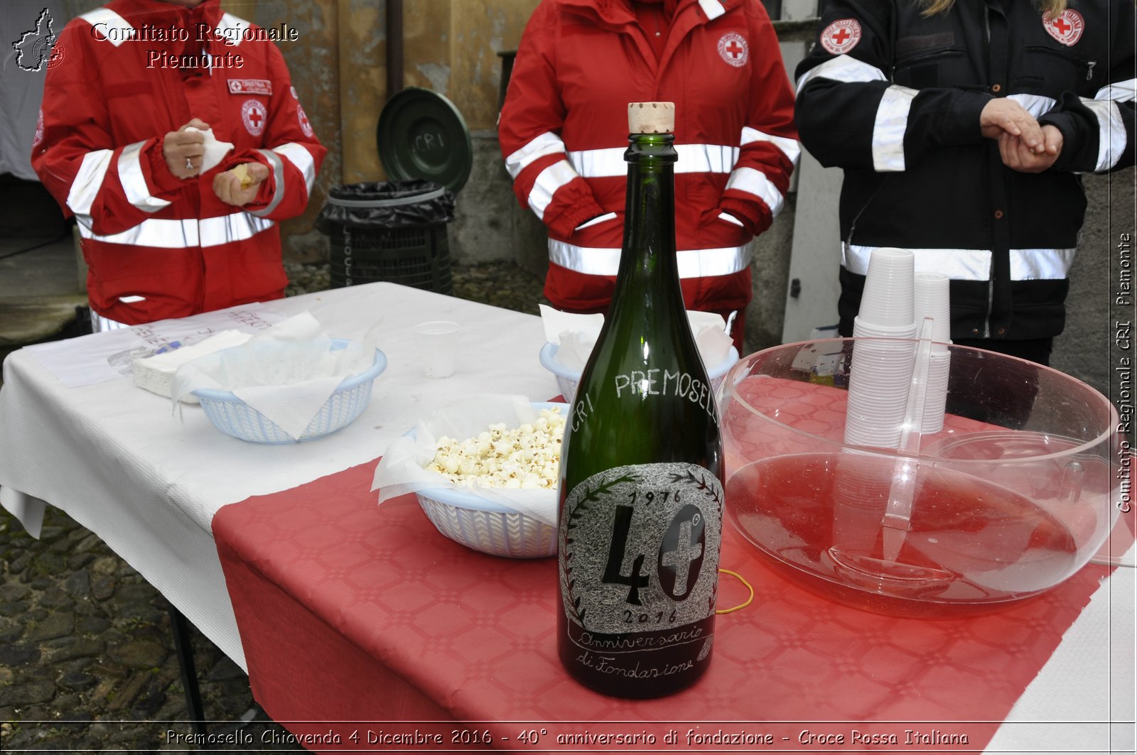 Premosello Chiovenda 4 Dicembre 2016 - 40 anniversario di fondazione - Croce Rossa Italiana- Comitato Regionale del Piemonte