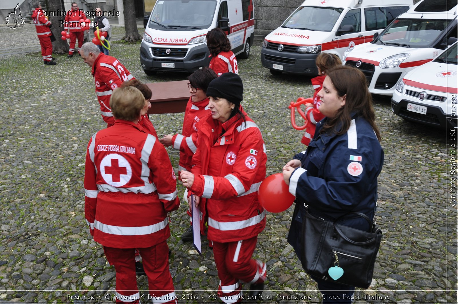 Premosello Chiovenda 4 Dicembre 2016 - 40 anniversario di fondazione - Croce Rossa Italiana- Comitato Regionale del Piemonte