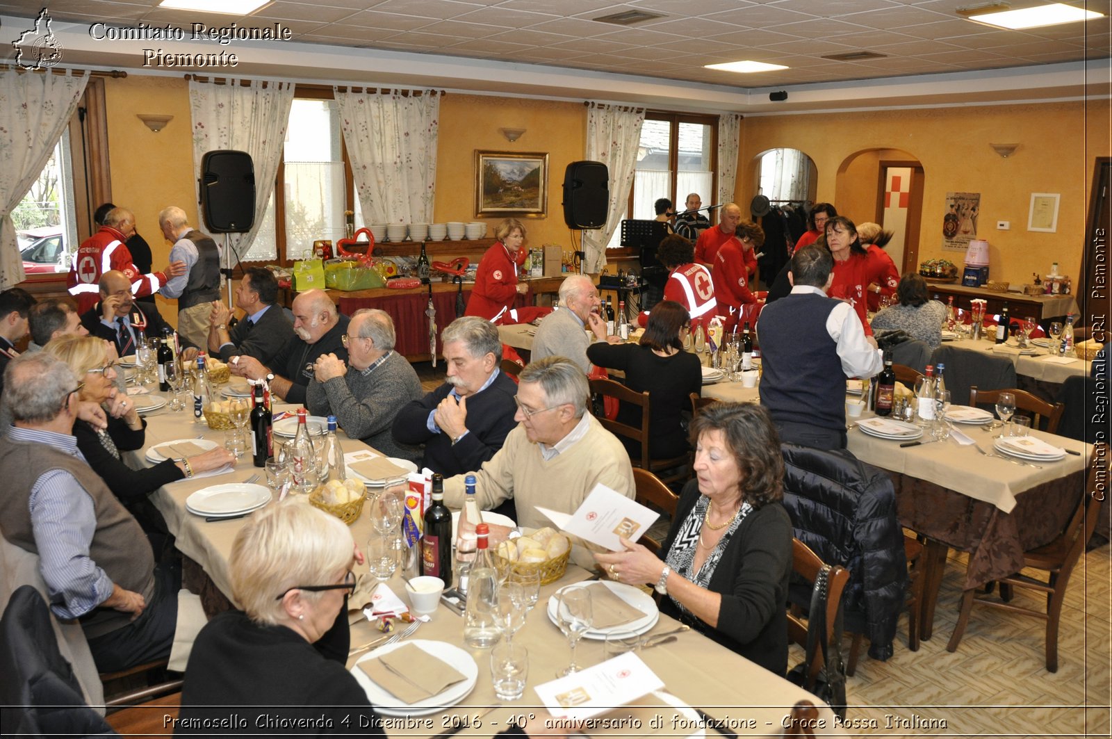 Premosello Chiovenda 4 Dicembre 2016 - 40 anniversario di fondazione - Croce Rossa Italiana- Comitato Regionale del Piemonte