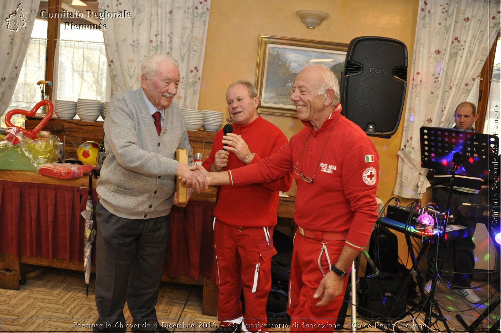 Premosello Chiovenda 4 Dicembre 2016 - 40 anniversario di fondazione - Croce Rossa Italiana- Comitato Regionale del Piemonte