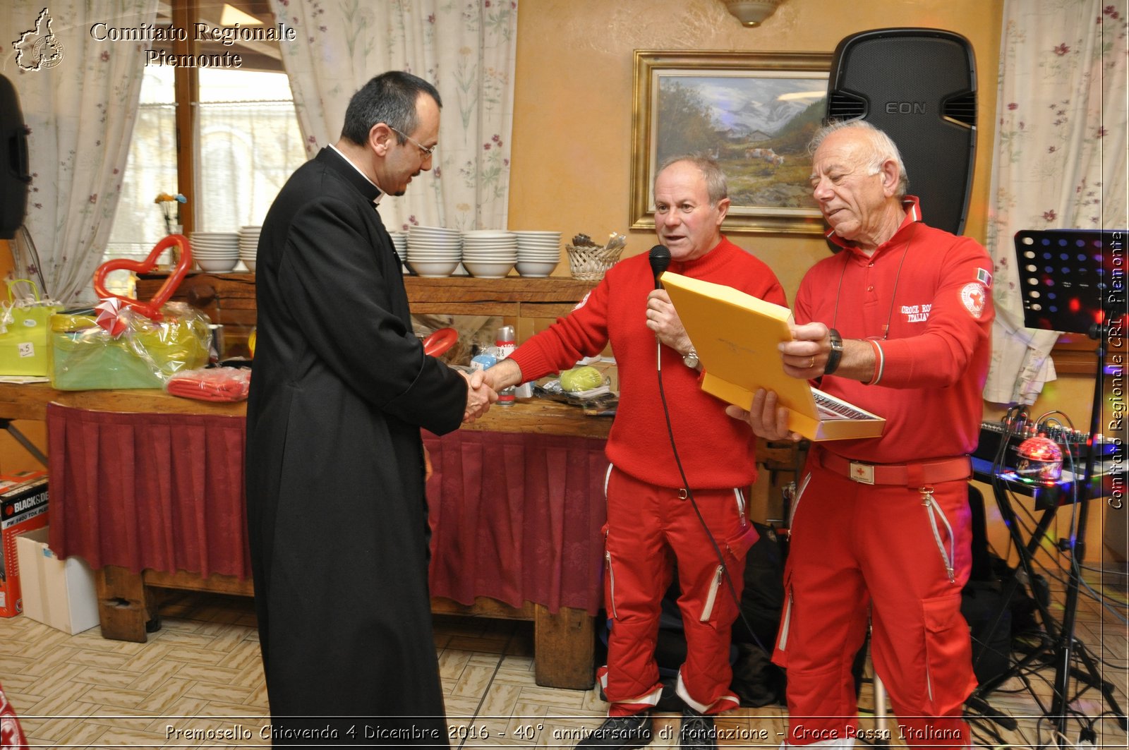 Premosello Chiovenda 4 Dicembre 2016 - 40 anniversario di fondazione - Croce Rossa Italiana- Comitato Regionale del Piemonte