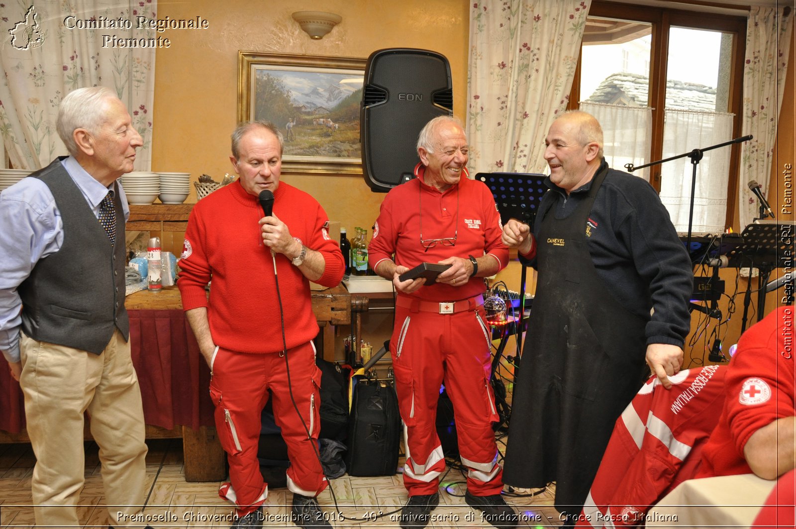 Premosello Chiovenda 4 Dicembre 2016 - 40 anniversario di fondazione - Croce Rossa Italiana- Comitato Regionale del Piemonte