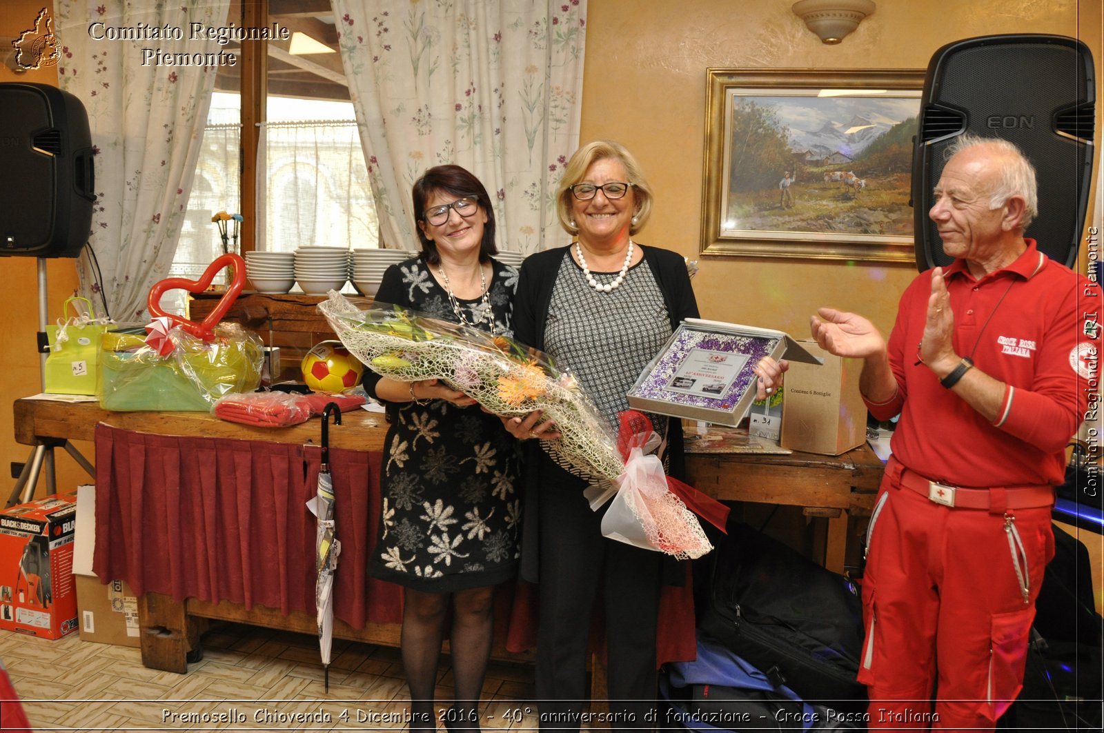 Premosello Chiovenda 4 Dicembre 2016 - 40 anniversario di fondazione - Croce Rossa Italiana- Comitato Regionale del Piemonte