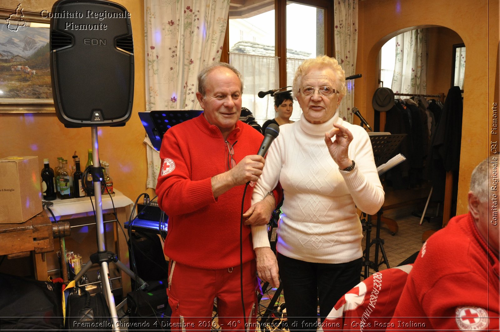 Premosello Chiovenda 4 Dicembre 2016 - 40 anniversario di fondazione - Croce Rossa Italiana- Comitato Regionale del Piemonte