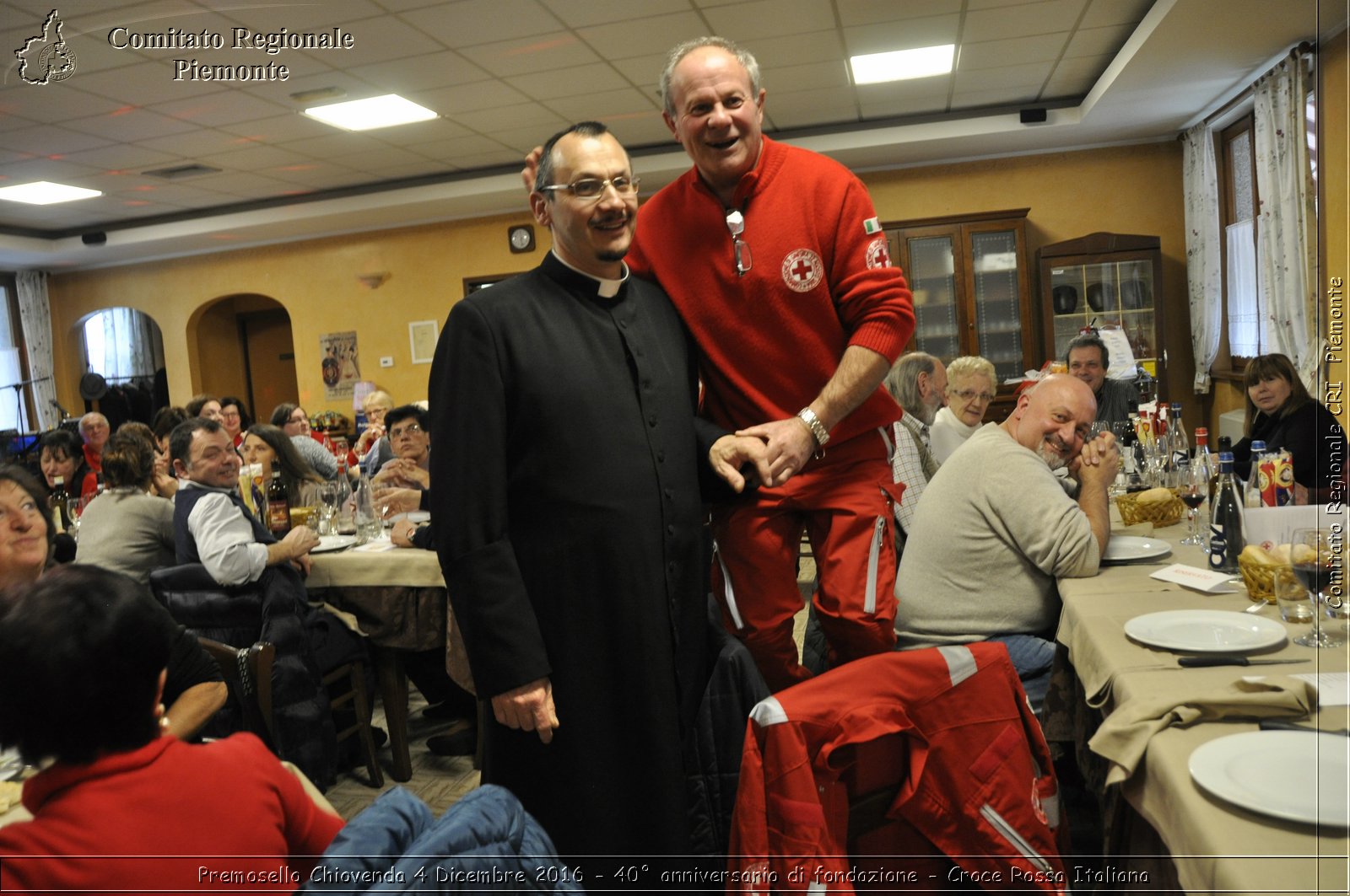 Premosello Chiovenda 4 Dicembre 2016 - 40 anniversario di fondazione - Croce Rossa Italiana- Comitato Regionale del Piemonte