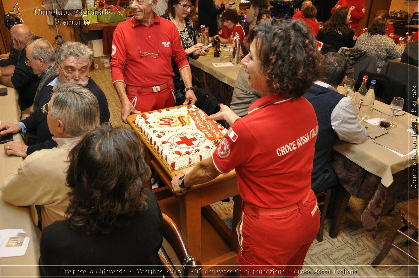 Premosello Chiovenda 4 Dicembre 2016 - 40 anniversario di fondazione - Croce Rossa Italiana- Comitato Regionale del Piemonte