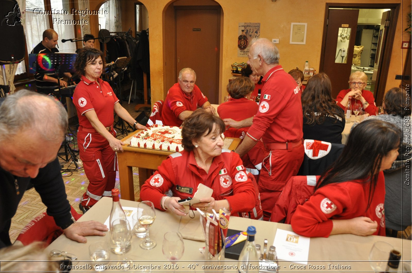 Premosello Chiovenda 4 Dicembre 2016 - 40 anniversario di fondazione - Croce Rossa Italiana- Comitato Regionale del Piemonte