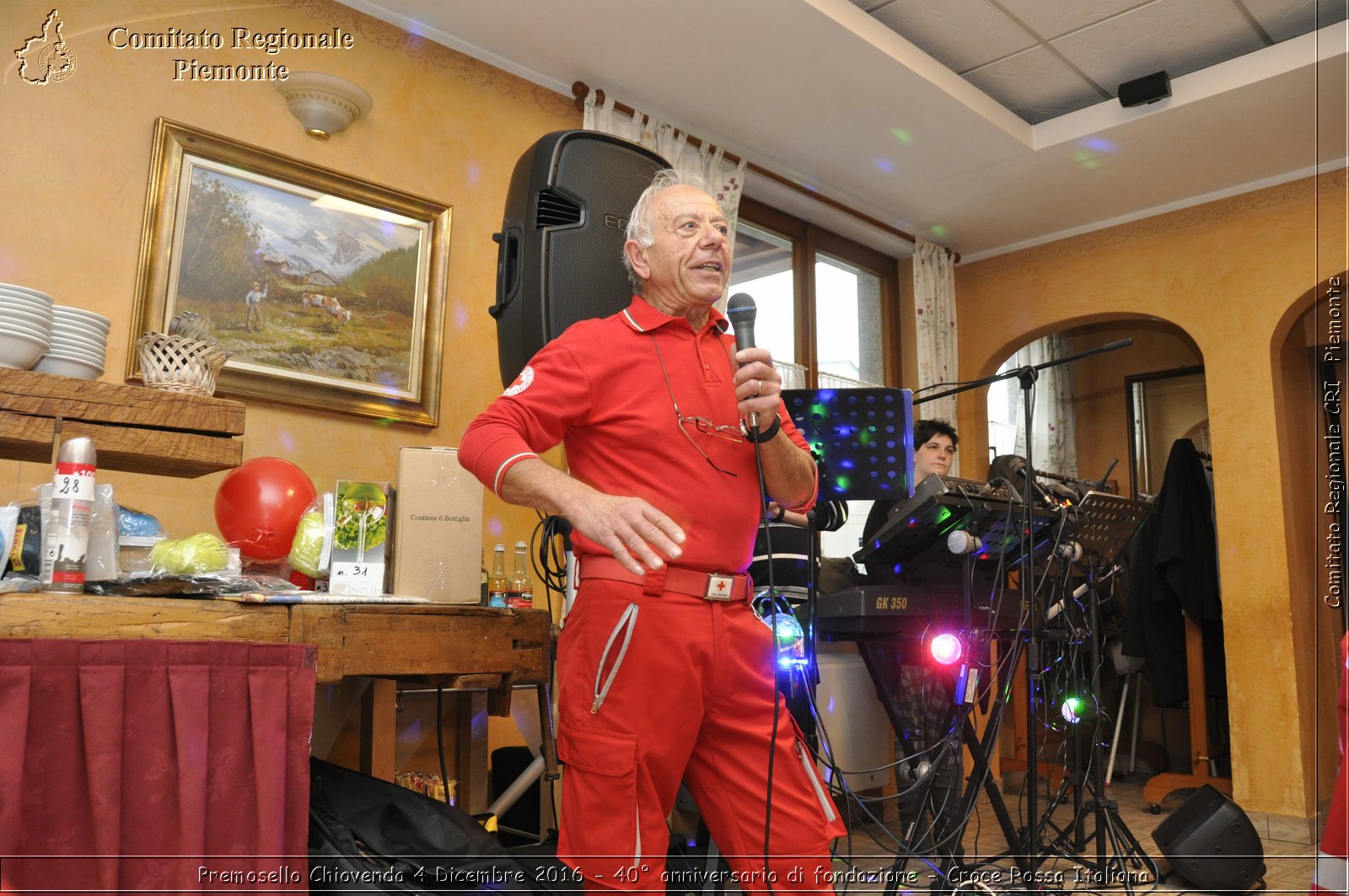 Premosello Chiovenda 4 Dicembre 2016 - 40 anniversario di fondazione - Croce Rossa Italiana- Comitato Regionale del Piemonte