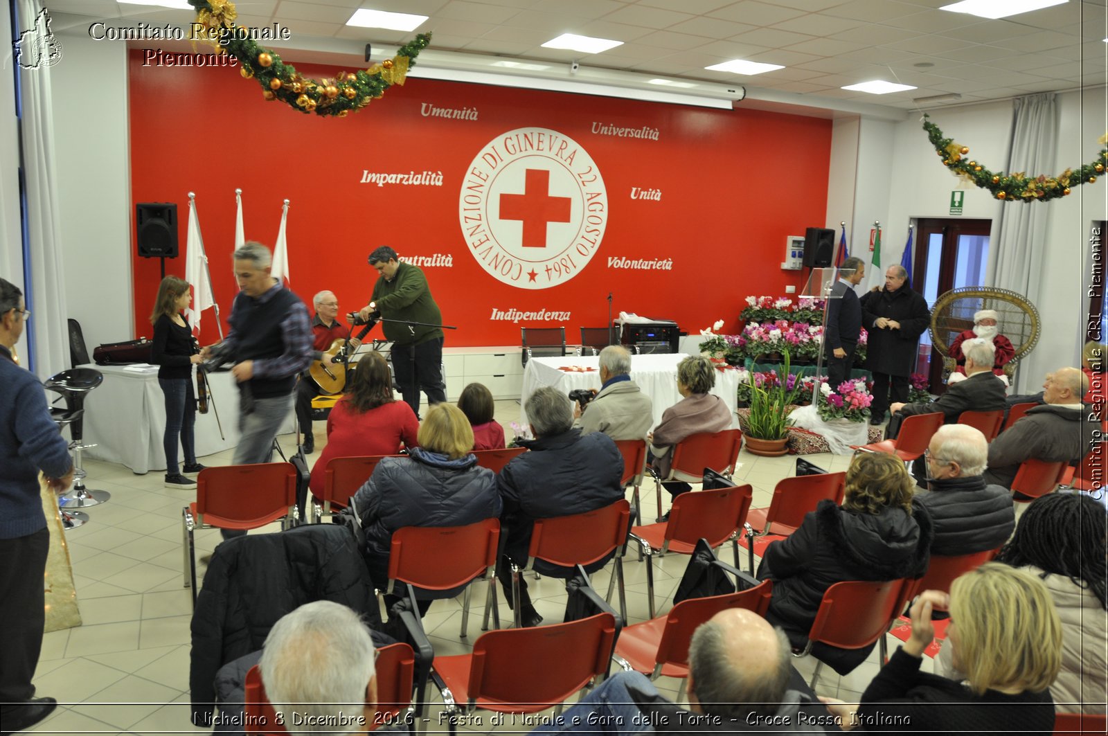 Nichelino 8 Dicembre 2016 - Festa di Natale e Gara delle Torte - Croce Rossa Italiana- Comitato Regionale del Piemonte