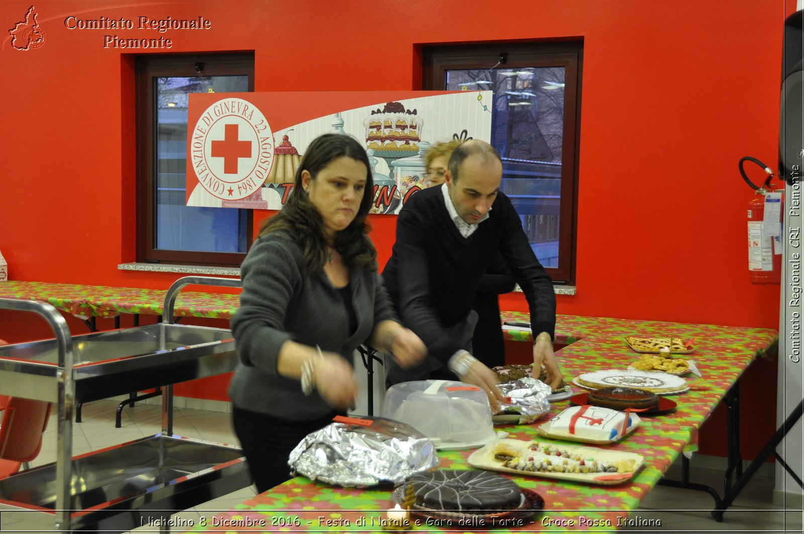 Nichelino 8 Dicembre 2016 - Festa di Natale e Gara delle Torte - Croce Rossa Italiana- Comitato Regionale del Piemonte