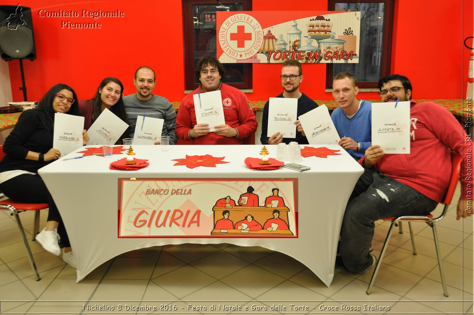 Nichelino 8 Dicembre 2016 - Festa di Natale e Gara delle Torte - Croce Rossa Italiana- Comitato Regionale del Piemonte