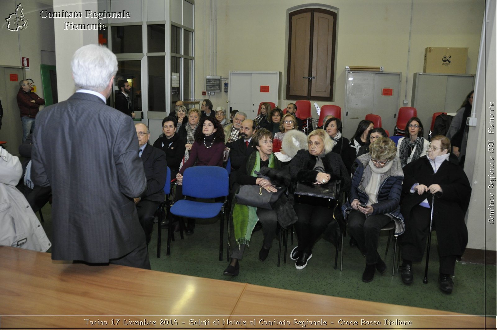 Torino 17 Dicembre 2016 - Saluti di Natale al Comitato Regionale - Croce Rossa Italiana- Comitato Regionale del Piemonte