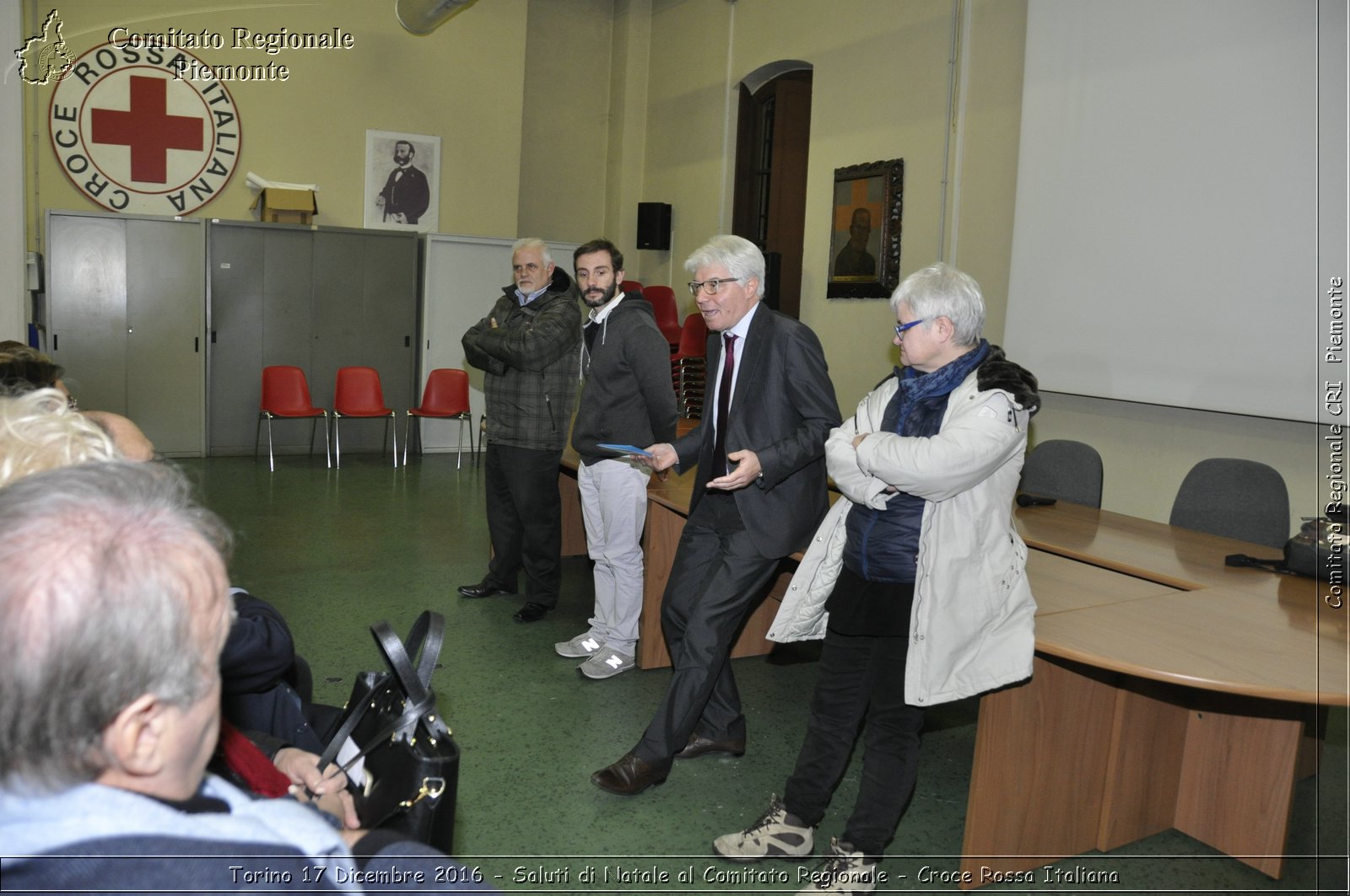 Torino 17 Dicembre 2016 - Saluti di Natale al Comitato Regionale - Croce Rossa Italiana- Comitato Regionale del Piemonte