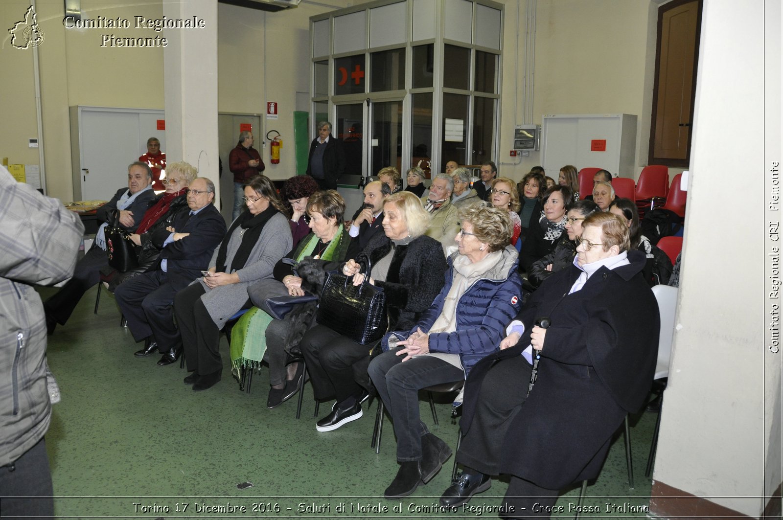 Torino 17 Dicembre 2016 - Saluti di Natale al Comitato Regionale - Croce Rossa Italiana- Comitato Regionale del Piemonte