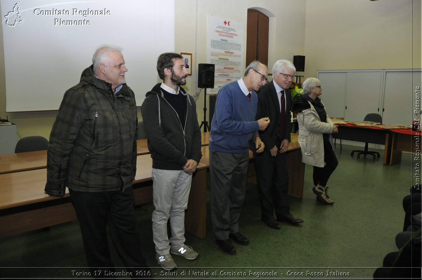 Torino 17 Dicembre 2016 - Saluti di Natale al Comitato Regionale - Croce Rossa Italiana- Comitato Regionale del Piemonte