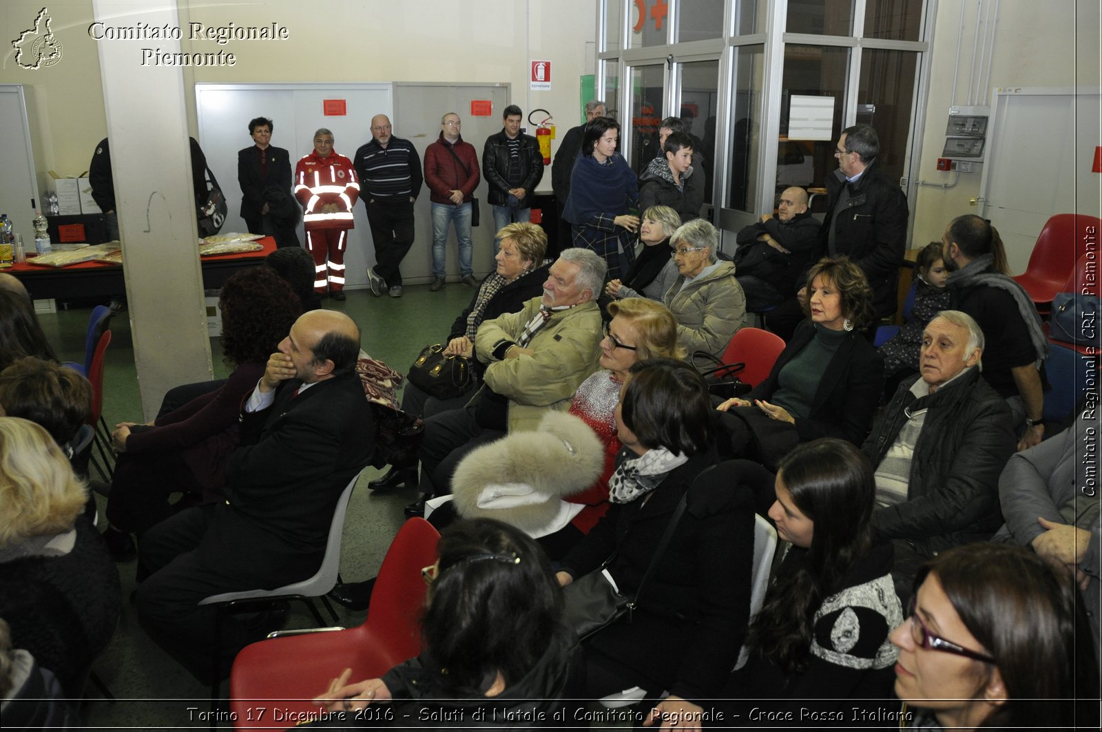 Torino 17 Dicembre 2016 - Saluti di Natale al Comitato Regionale - Croce Rossa Italiana- Comitato Regionale del Piemonte