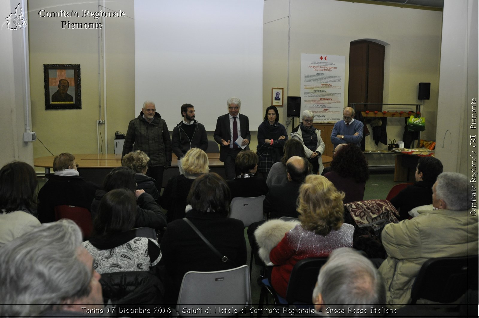 Torino 17 Dicembre 2016 - Saluti di Natale al Comitato Regionale - Croce Rossa Italiana- Comitato Regionale del Piemonte