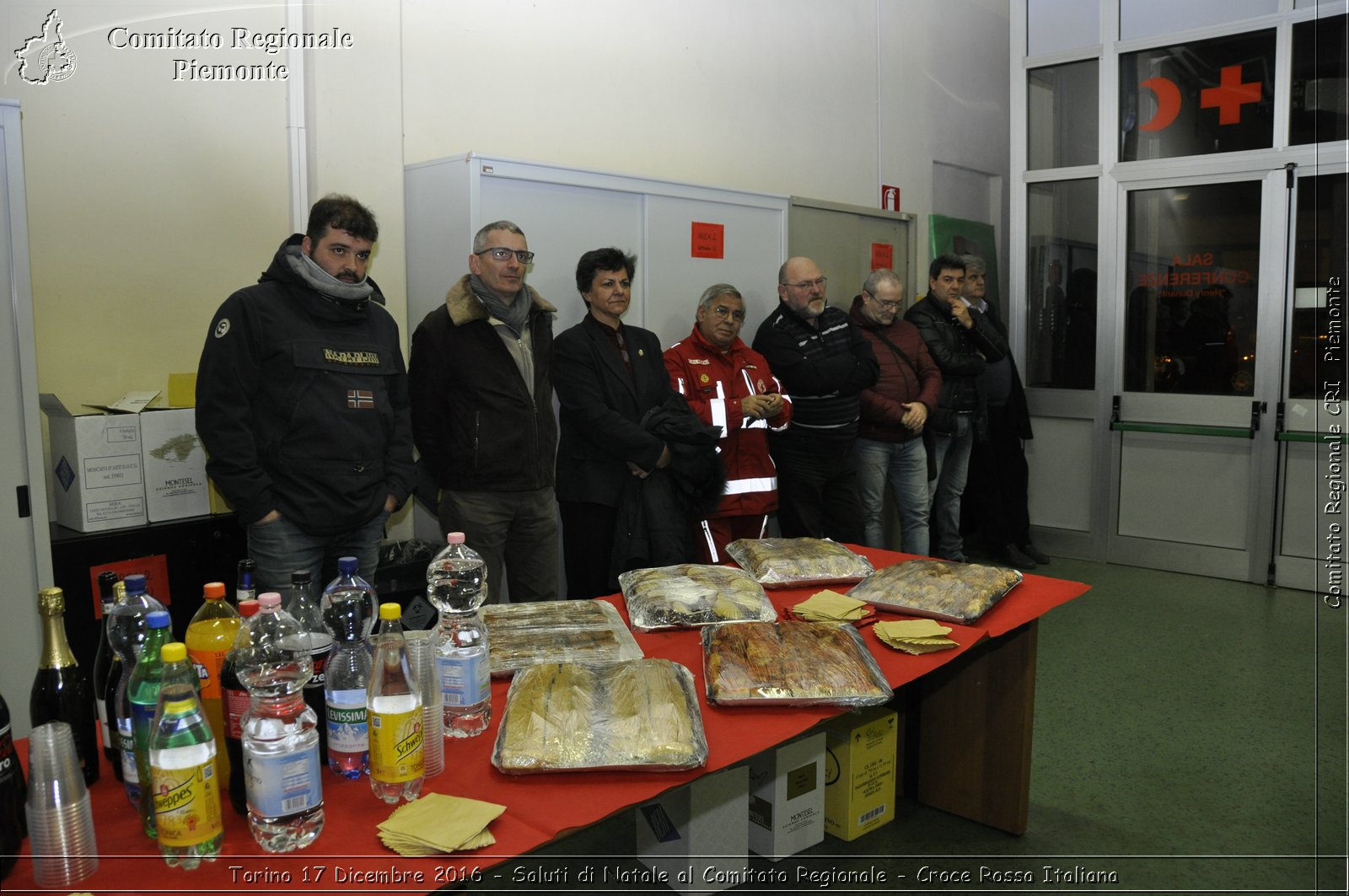 Torino 17 Dicembre 2016 - Saluti di Natale al Comitato Regionale - Croce Rossa Italiana- Comitato Regionale del Piemonte