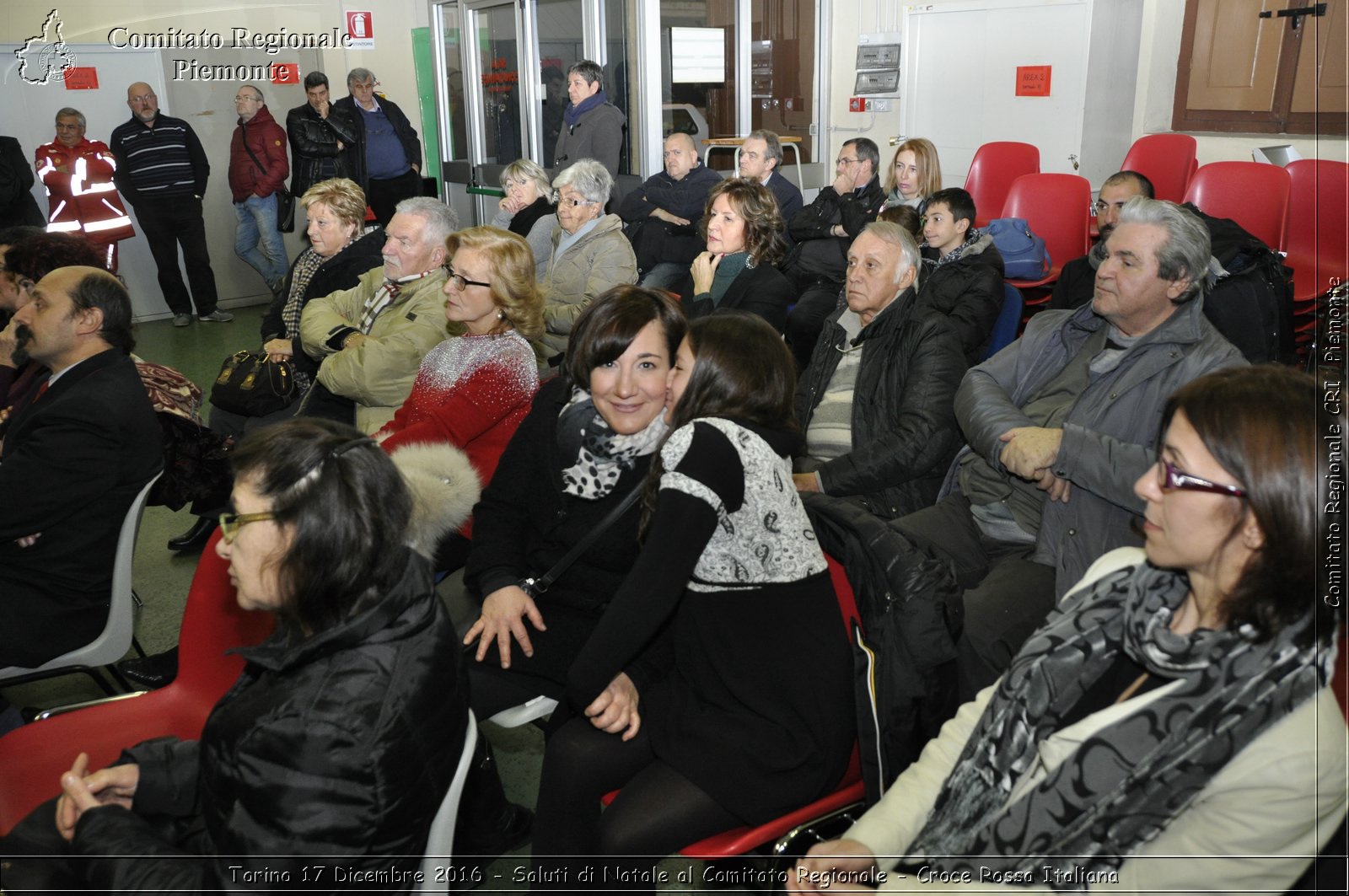 Torino 17 Dicembre 2016 - Saluti di Natale al Comitato Regionale - Croce Rossa Italiana- Comitato Regionale del Piemonte