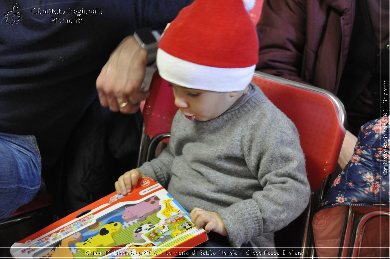 Chieri 18 Dicembre 2016 - La visita di Babbo Natale - Croce Rossa Italiana- Comitato Regionale del Piemonte