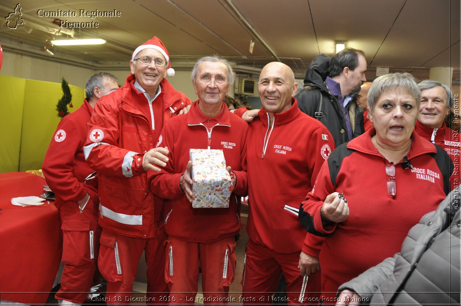 Chieri 18 Dicembre 2016 - La tradizionale festa di Natale - Croce Rossa Italiana- Comitato Regionale del Piemonte