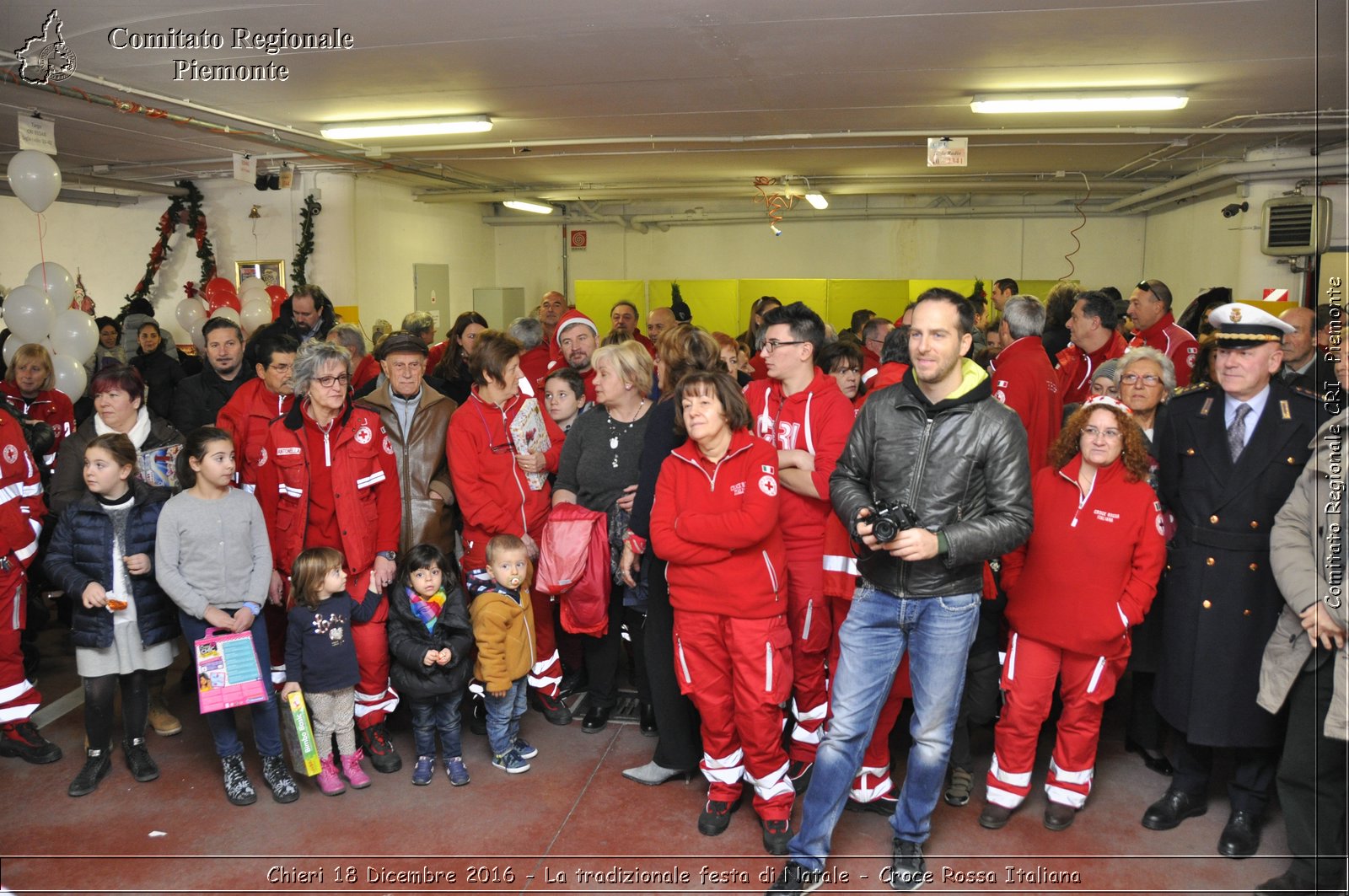 Chieri 18 Dicembre 2016 - La tradizionale festa di Natale - Croce Rossa Italiana- Comitato Regionale del Piemonte