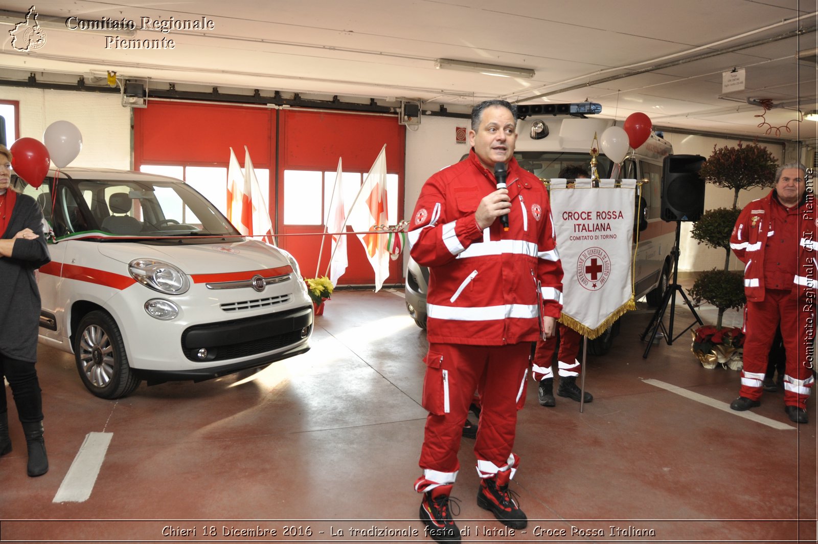 Chieri 18 Dicembre 2016 - La tradizionale festa di Natale - Croce Rossa Italiana- Comitato Regionale del Piemonte