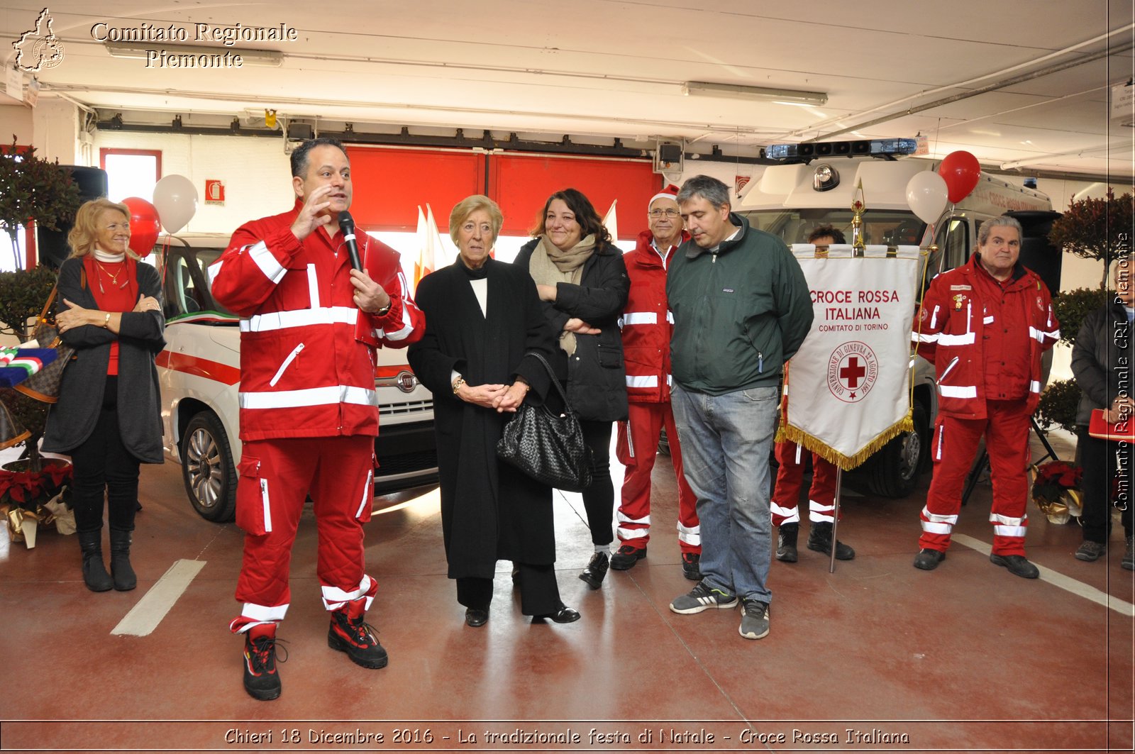 Chieri 18 Dicembre 2016 - La tradizionale festa di Natale - Croce Rossa Italiana- Comitato Regionale del Piemonte