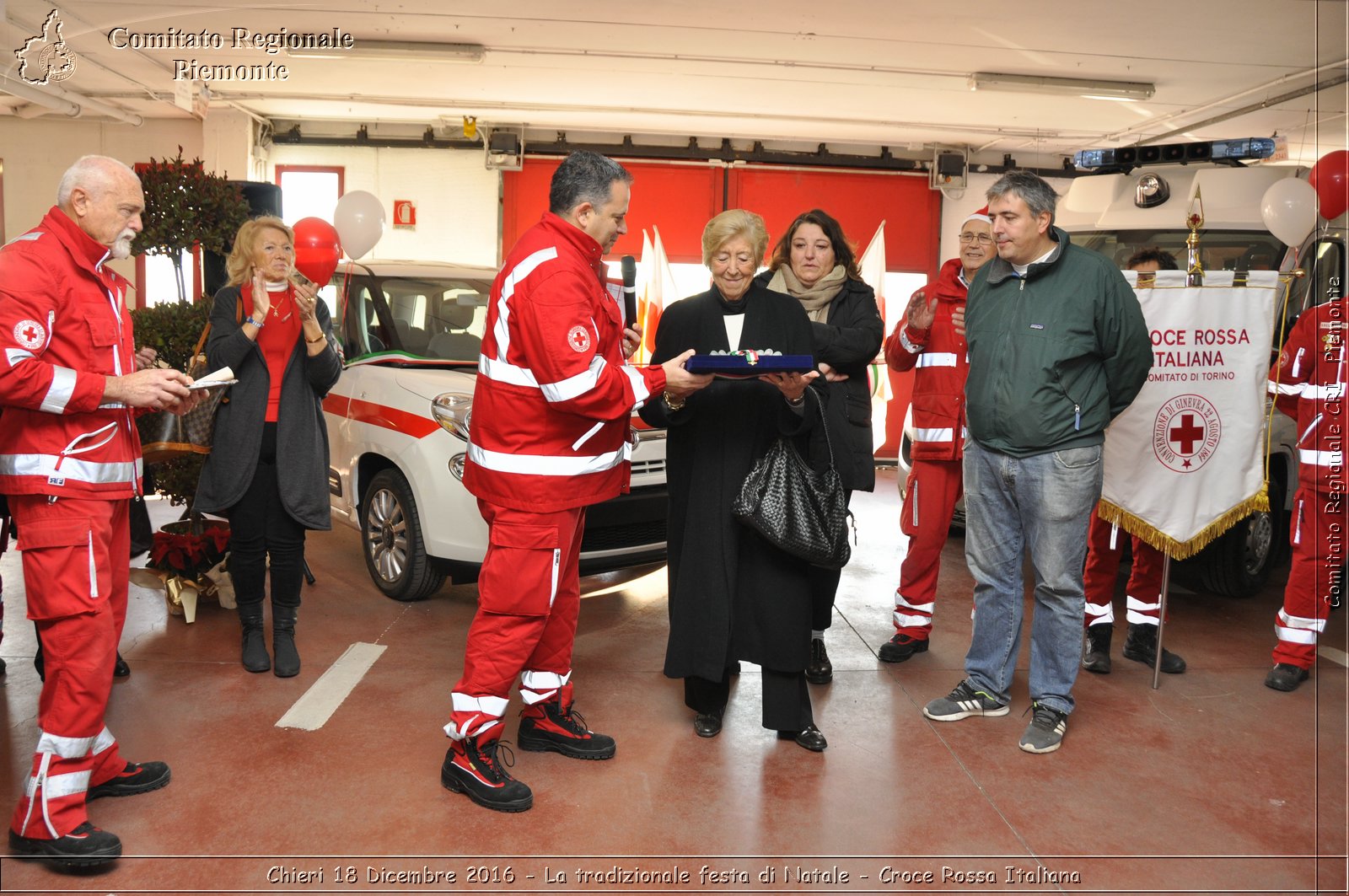 Chieri 18 Dicembre 2016 - La tradizionale festa di Natale - Croce Rossa Italiana- Comitato Regionale del Piemonte