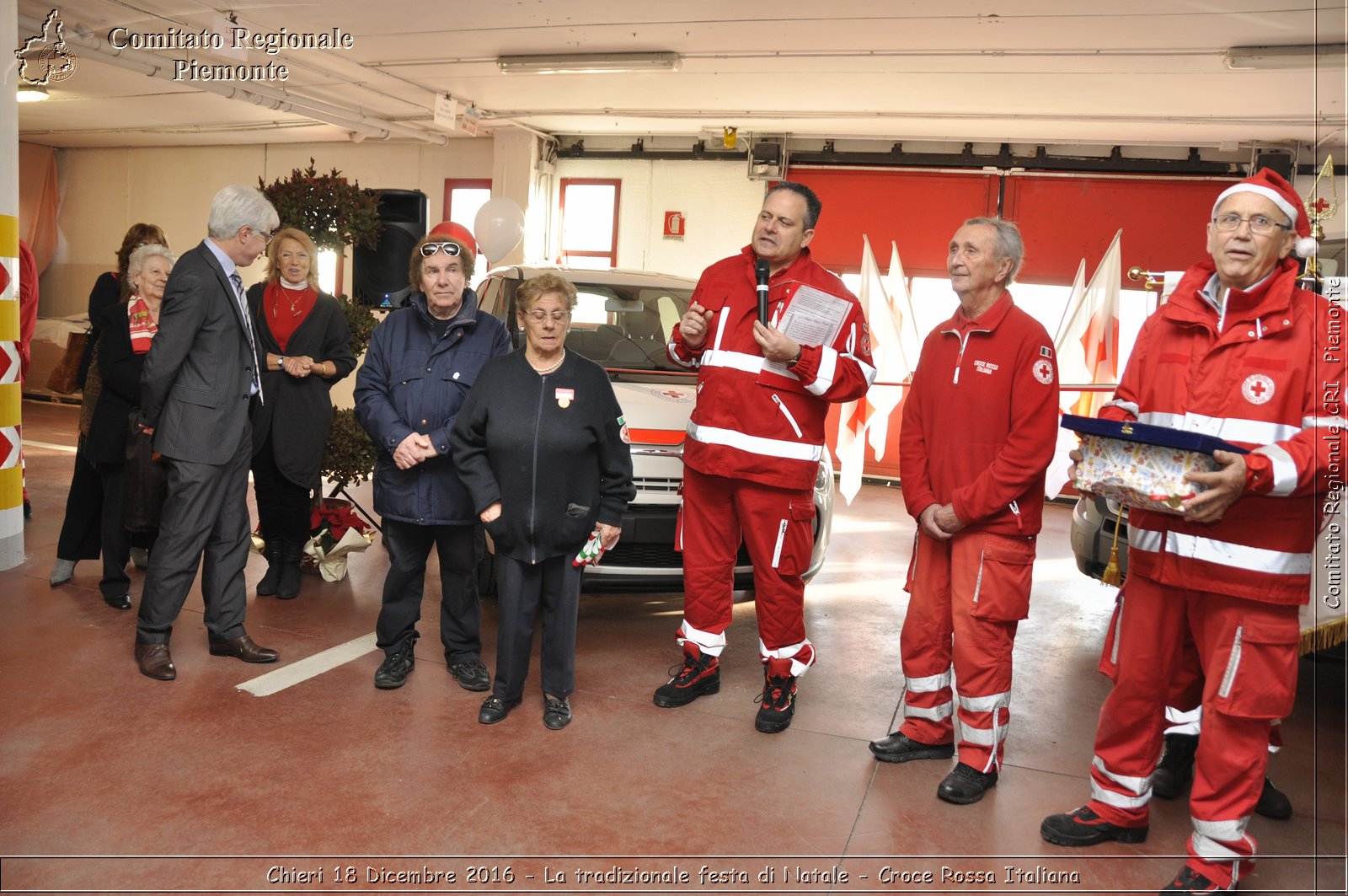 Chieri 18 Dicembre 2016 - La tradizionale festa di Natale - Croce Rossa Italiana- Comitato Regionale del Piemonte