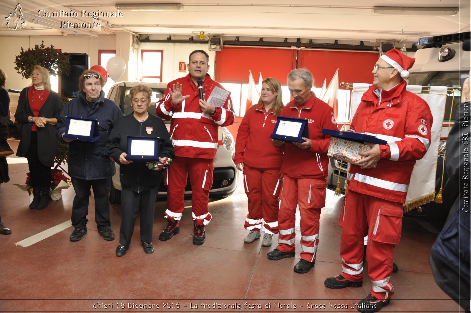 Chieri 18 Dicembre 2016 - La tradizionale festa di Natale - Croce Rossa Italiana- Comitato Regionale del Piemonte