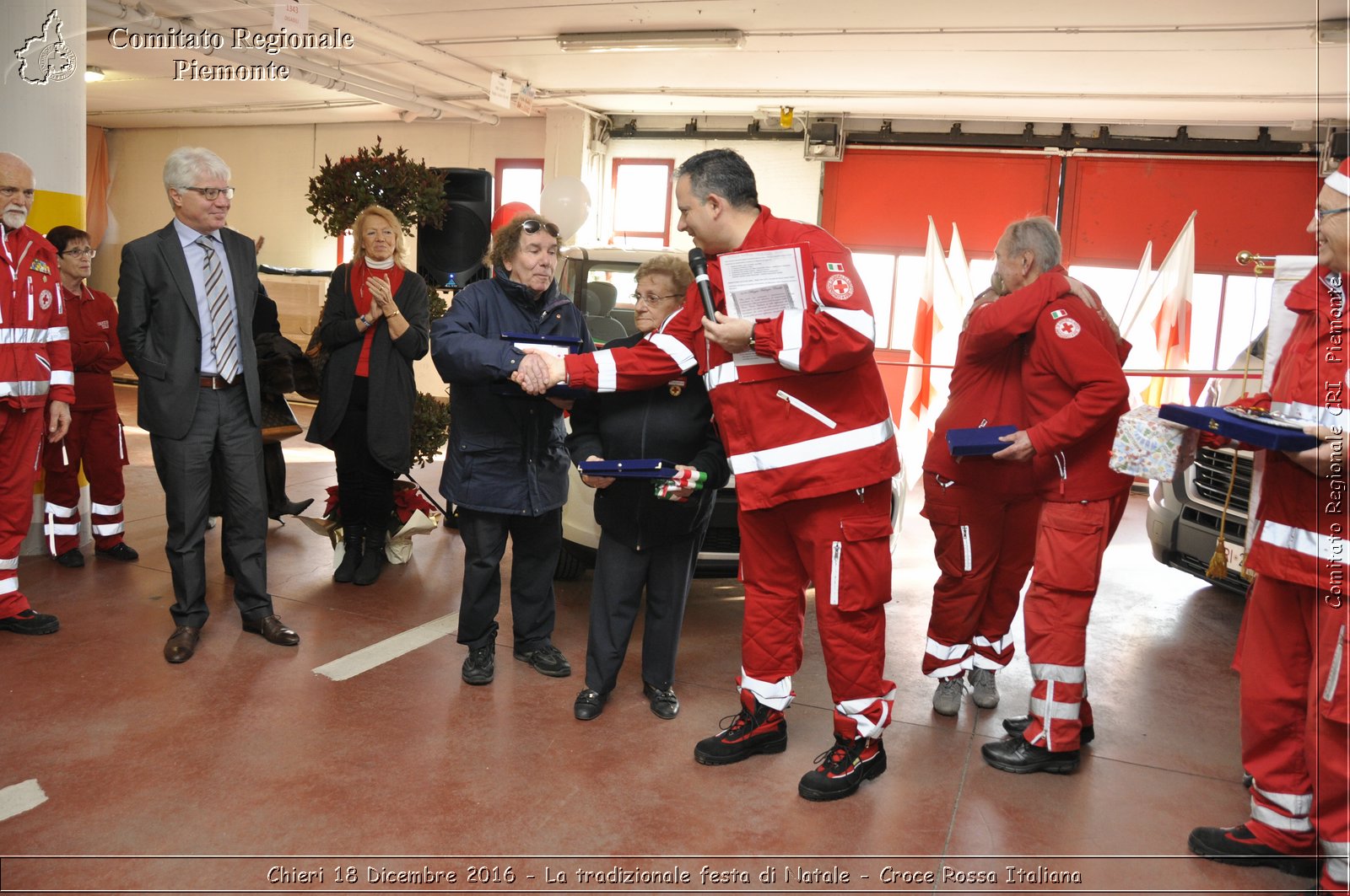 Chieri 18 Dicembre 2016 - La tradizionale festa di Natale - Croce Rossa Italiana- Comitato Regionale del Piemonte