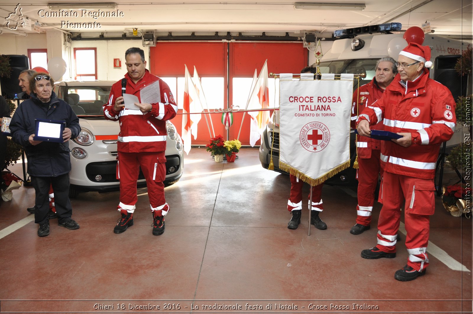 Chieri 18 Dicembre 2016 - La tradizionale festa di Natale - Croce Rossa Italiana- Comitato Regionale del Piemonte