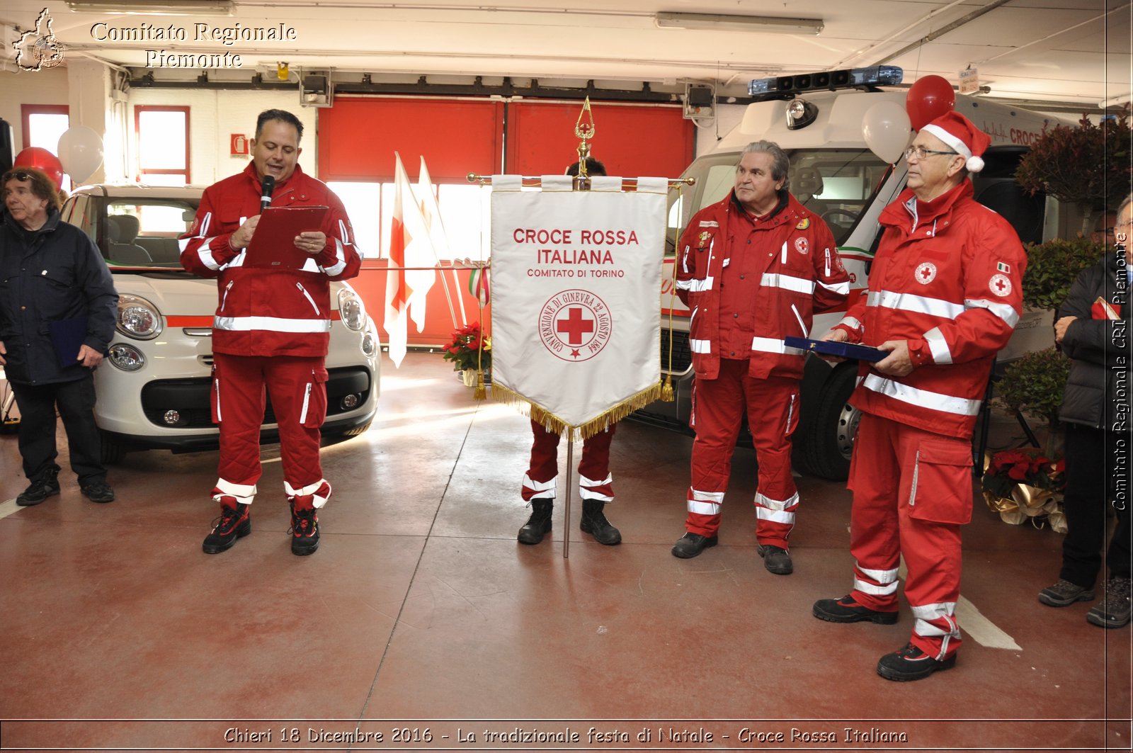 Chieri 18 Dicembre 2016 - La tradizionale festa di Natale - Croce Rossa Italiana- Comitato Regionale del Piemonte