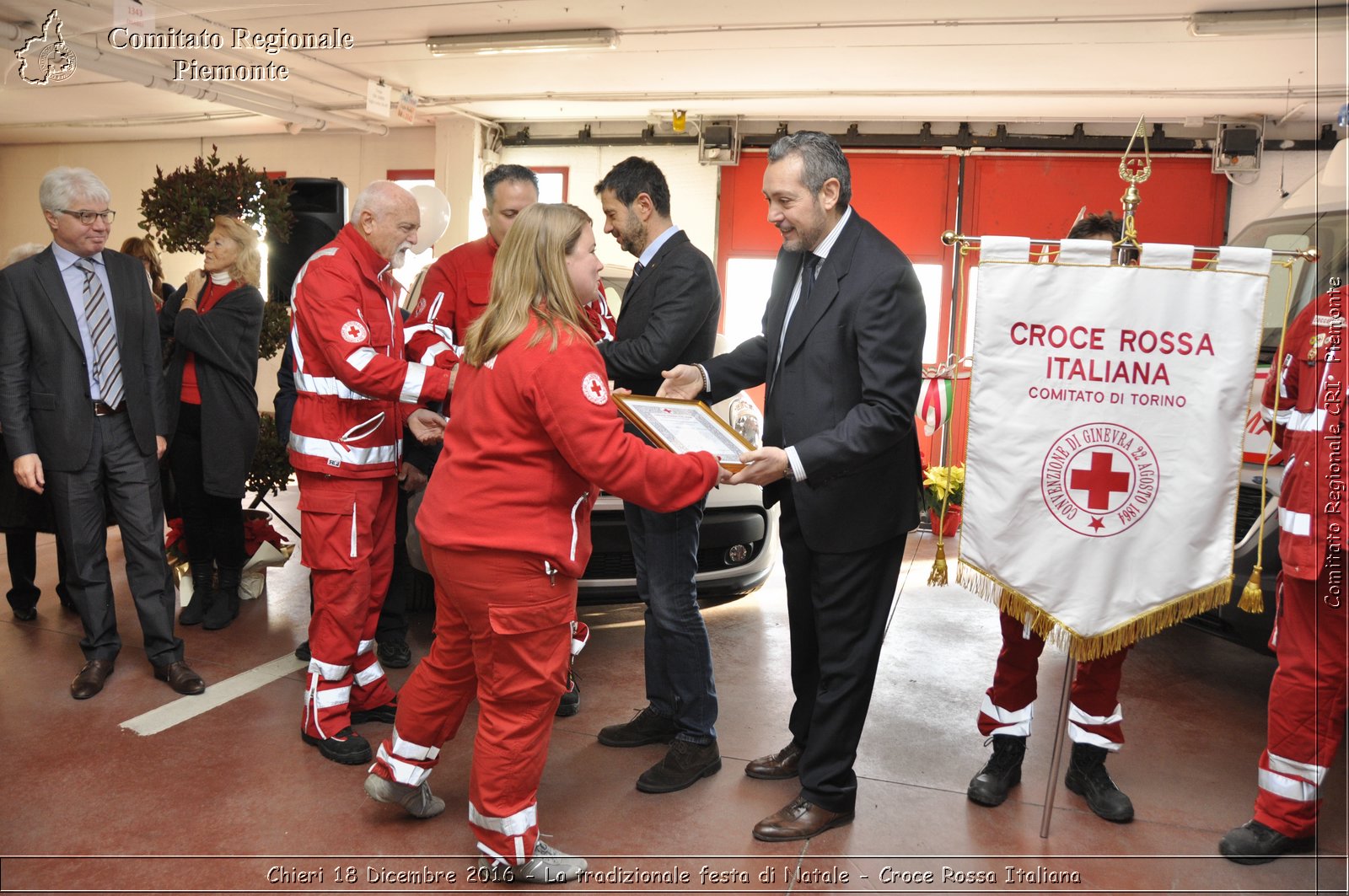 Chieri 18 Dicembre 2016 - La tradizionale festa di Natale - Croce Rossa Italiana- Comitato Regionale del Piemonte